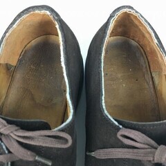 試着交換OK！Paraboot/パラブーツ　size12R　CHAMBORD/シャンボード　スエードUチップ　シューズ　ダークブラウン/茶/BROWN〉メンズ/shoes//men's 菅NO.WZD-192の画像