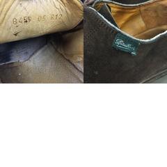 試着交換OK！Paraboot/パラブーツ　size12R　CHAMBORD/シャンボード　スエードUチップ　シューズ　ダークブラウン/茶/BROWN〉メンズ/shoes//men's 菅NO.WZD-192の画像