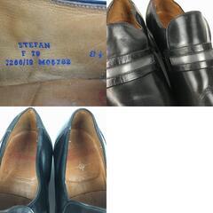 試着交換OK！church's/チャーチ　希少CARDINALS/Vintage 　size8.5/27.0程度　コインローファー/ビジネスシューズ〈黒/BLACK/ブラック〉〕/men's 菅NO.WZD-191の画像