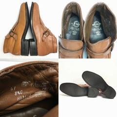 試着交換OK！　80sVintage 　HY-TEST　ハイテスト　スチールトゥ　Z41.1-1987-75　チャッカブーツ〈ブラウン/茶/BROWN〉size8.5C/メンズ//men's 菅NO.WZC-176の画像