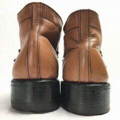 試着交換OK！　80sVintage 　HY-TEST　ハイテスト　スチールトゥ　Z41.1-1987-75　チャッカブーツ〈ブラウン/茶/BROWN〉size8.5C/メンズ//men's 菅NO.WZC-176の画像