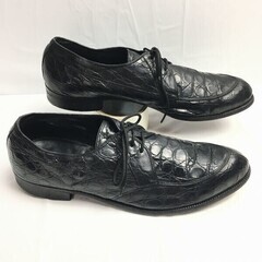 試着交換OK！1950s-60s?　幻の希少Vintage エドウィンクラップ　Edwin Clapp　型押しUチップ　シューズ〈黒/BLACK/ブラック〉size10　27.5-28.0　/men's 菅NO.WZB-180の画像