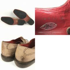 VISARUNO/ビサルノ　ウイングチップ/ビジネスシューズ　茶　サイズ43/27.5-28.0程度　管NO.WZA-428の画像