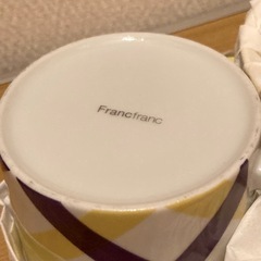 【Francfranc】カップ＆ソーサーとティーポットの画像