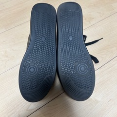 美品  厚底スニーカー 24.5cm 11cmヒール ブラック 黒の画像