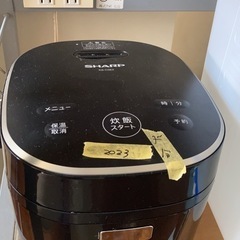 炊飯器　シャープ　2023年の画像