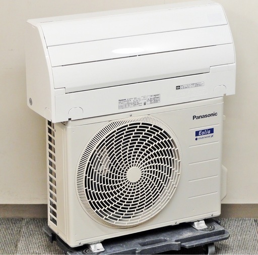 【取引完了
】(18)Panasonic【CS-GX220D】パナソニック Eolia エオリア AI快適エコナビ ナノイーX フィルターお掃除ロボット 無線LAN内蔵 ルームエアコン 2.2kW おもに6畳用 2020年製 取付販売
