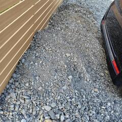駐車場用の砕石の画像