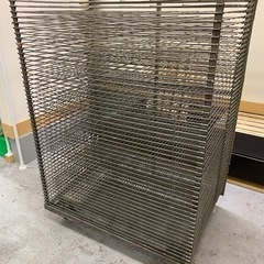 【あげます】　ドライラック　乾燥棚　スクリーン印刷