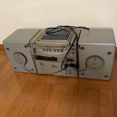 (終了します)CDラジカセ＆スピーカーの画像
