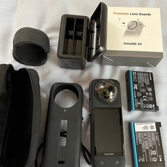 insta360 X4 +純正予備バッテリー+プレミアムレンズガード