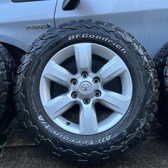 BFGoodrichタイヤ プラド純正ホイール 低走行外し 17inch 4本の画像