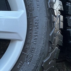 BFGoodrichタイヤ プラド純正ホイール 低走行外し 17inch 4本の画像