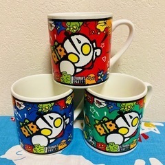 未使用陶製KID‘Sマグカップ6個の画像