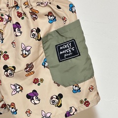 新品・タグ付Baby90㎝ディズニー ミッキーマウス ハーフパンの画像
