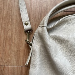 イタリア製本革バッグ　ショルダー・トート　牛革　美品　pelletteria veneta の画像