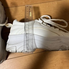 白のスニーカーの画像