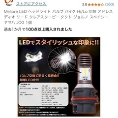 LEDヘッドライト
の画像