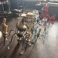 【中古】アンティークシャンデリア
の画像