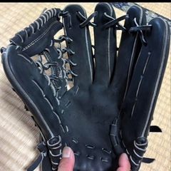 予定者決まり中　ミズノ　軟式野球　外野手用グローブの画像