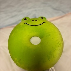 カエル　クッション　円形