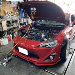 無料出張　カーエアコン　真空引きガスチャージ❄️