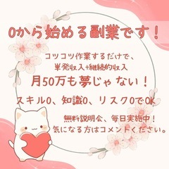 【在宅サブワーク】子育て中でも安心して続けられるお仕事 