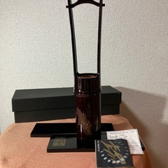 金沢　伝統工芸品　金箔　手桶型花入