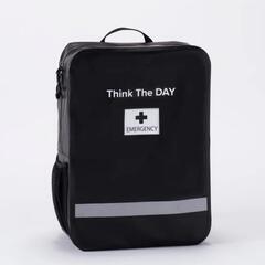 Think The DAY オリジナル 防災リュック、黒 ·͜·