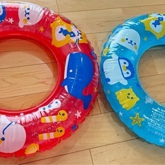 ラッシュガード 100 浮き輪　うきわ　水着の画像