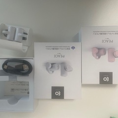 完全ワイヤレス骨伝導イヤホン 左右独立型 PEACE TW-1の画像