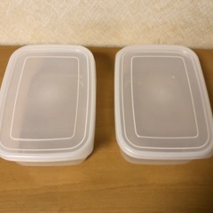 食品保存容器（1.2L）2個 ダイソー