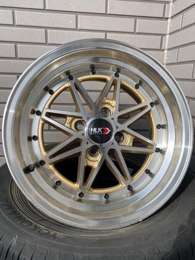15インチ8J  HLKホイール2本