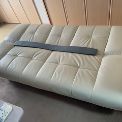 【早い者勝ち】　ニトリソファ　N-Shield ベージュの画像