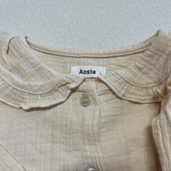 Aosta フリル襟付きシャツの画像