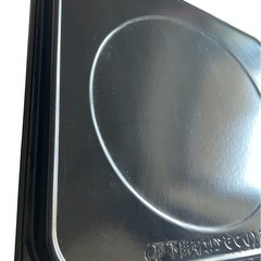 オーブンレンジ黒皿 ⑥の画像