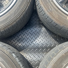 スピードスター  ワタナベRS-8 軽自動車⭐️15インチホイール＋タイヤ４本セット/PCD100 ４穴　の画像