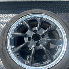 スピードスター  ワタナベRS-8 軽自動車⭐️15インチホイール＋タイヤ４本セット/PCD100 ４穴　の画像