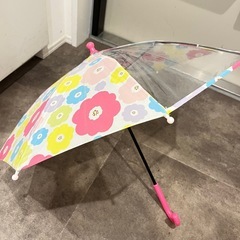 【出品7/2まで！】ベビーキッズ　傘　35センチ　1歳〜2歳　女...
