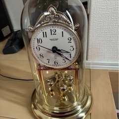 置時計マスタークオーツ回転振り子式 日新時計工業