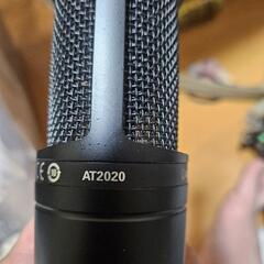 商談中Audio-TechnicaAT2020マイク