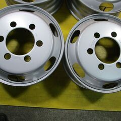B2068 19.5×6.75　6穴　136　TOPY　6本SET    スチールホイール 　新車外しの画像