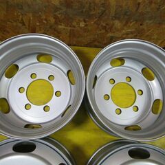 B2068 19.5×6.75　6穴　136　TOPY　6本SET    スチールホイール 　新車外しの画像