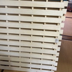 シングルベッドのみお渡し(白)の画像