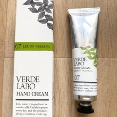 ☆アクタス　ヴェルデラボ　ハンドクリーム　レモンバーベナ　40g...