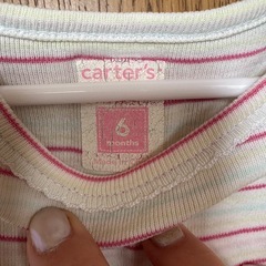 カーターズ 半袖ボディスーツ 6monthの画像
