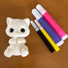 おえかき もふれんず ねことカラフルペンセット