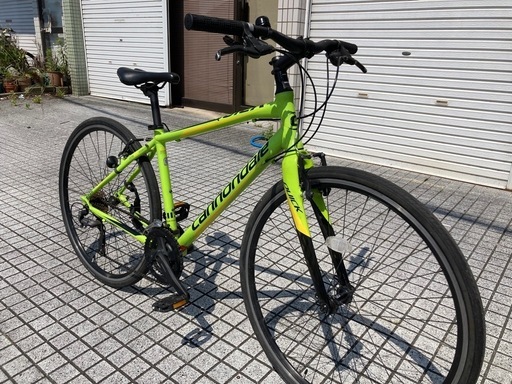 キャノンデール】クロスバイク 美品❗️3x9段変速 アルミフレーム