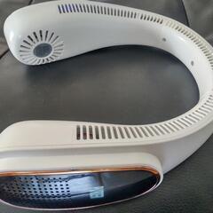 首掛け扇風機の画像