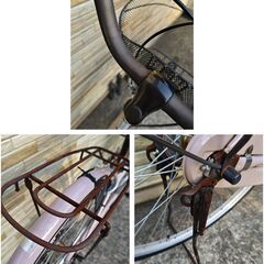 中古自転車 変速無し 26インチ ブロックダイナモ 軽整備済み 防犯登録対応 町田市 相模原市 MM760の画像